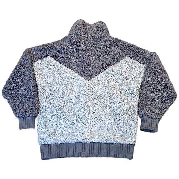 PRANA Permafrost Zip Up Sherpa Fleece Mock Neck Jacket Small ( J-285) - Picture 3 of 8